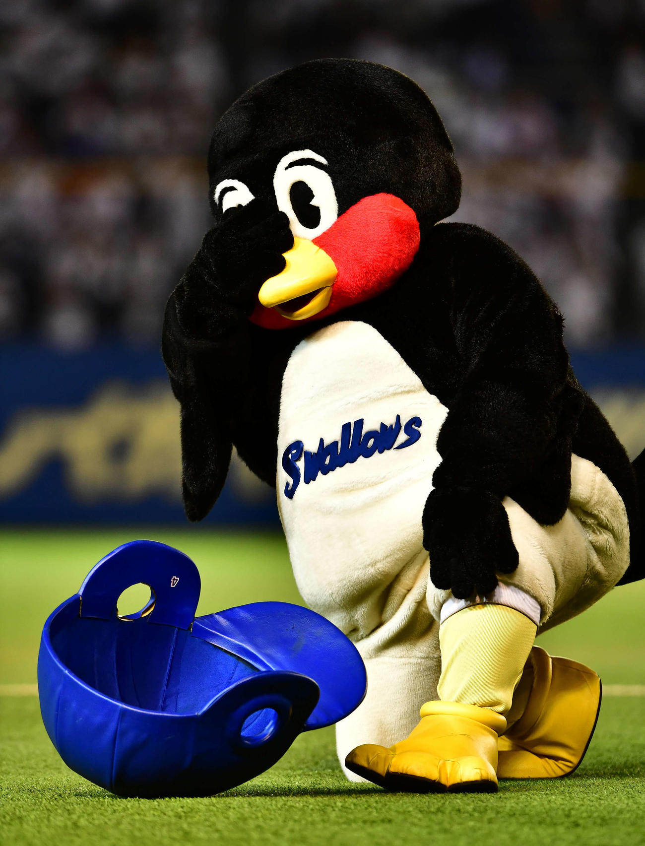 2017年6月9日、ロッテ戦でくるりんぱが失敗に終わりがっくり