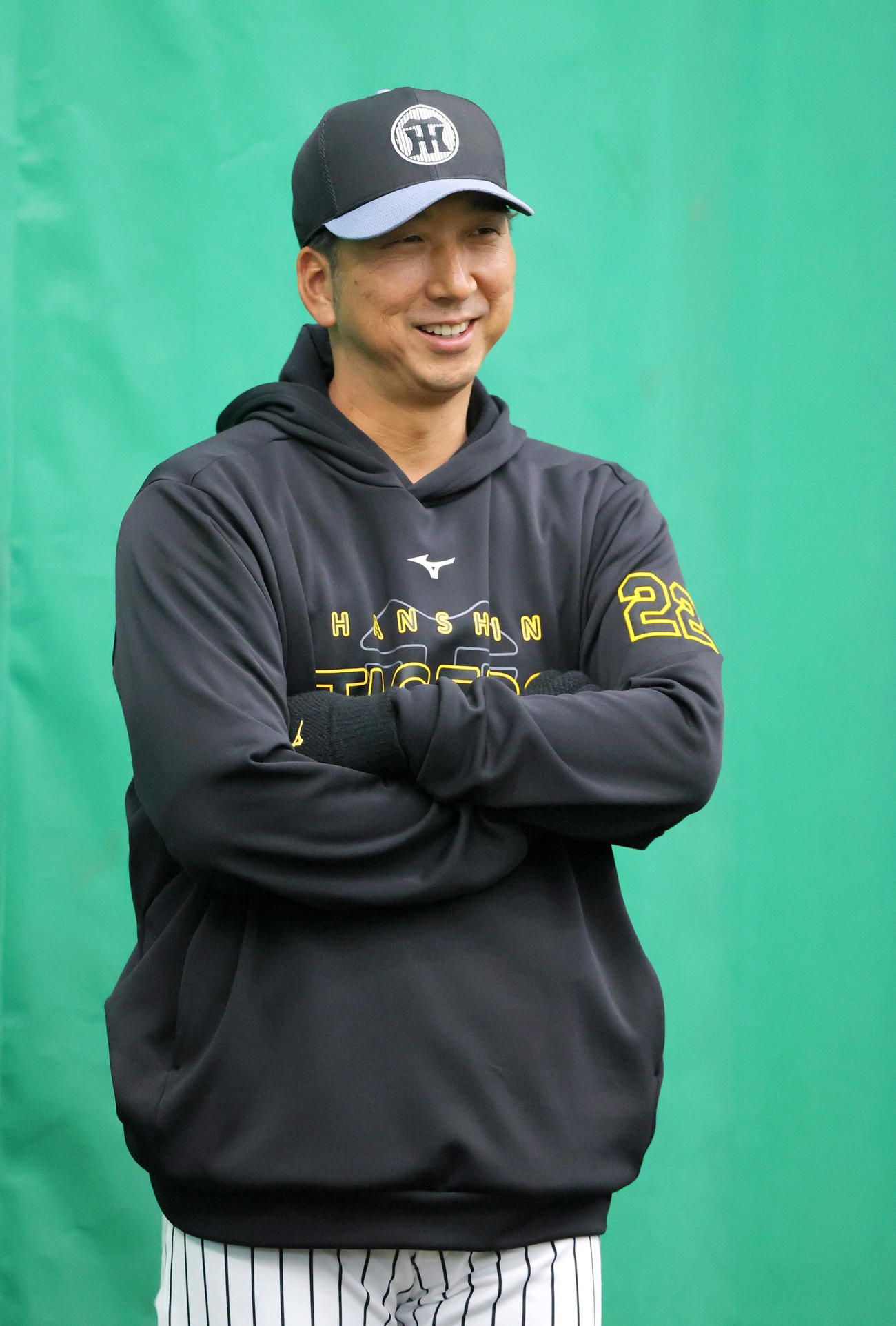 阪神藤川監督（撮影・上山淳一）
