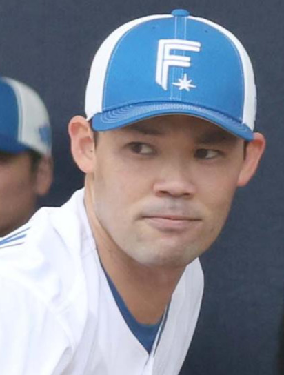 日本ハム福谷（2025年2月撮影）