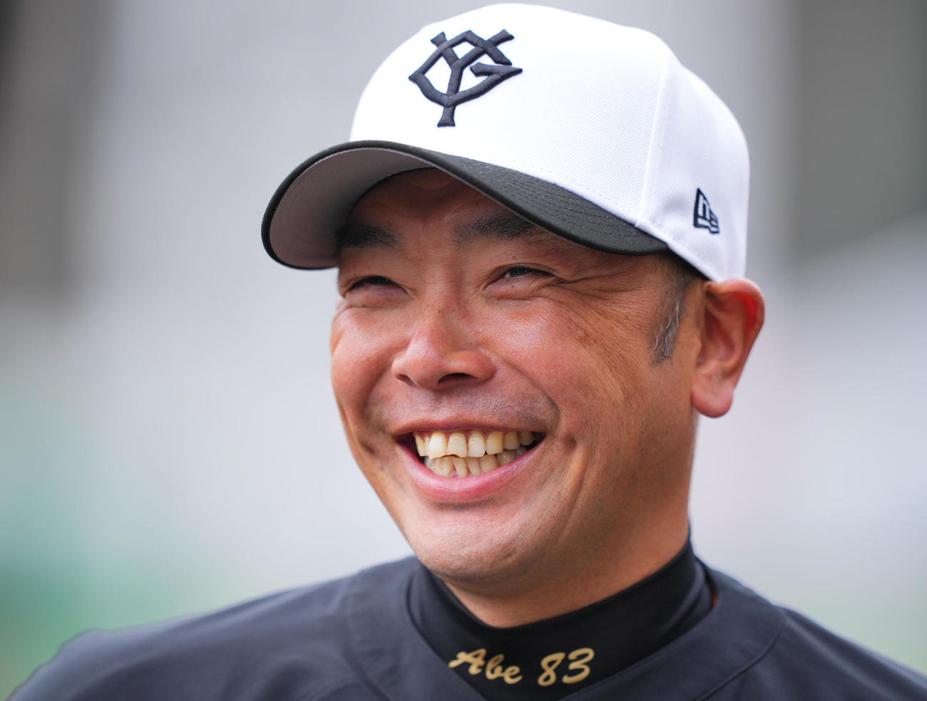 巨人阿部慎之助監督（2025年2月撮影）