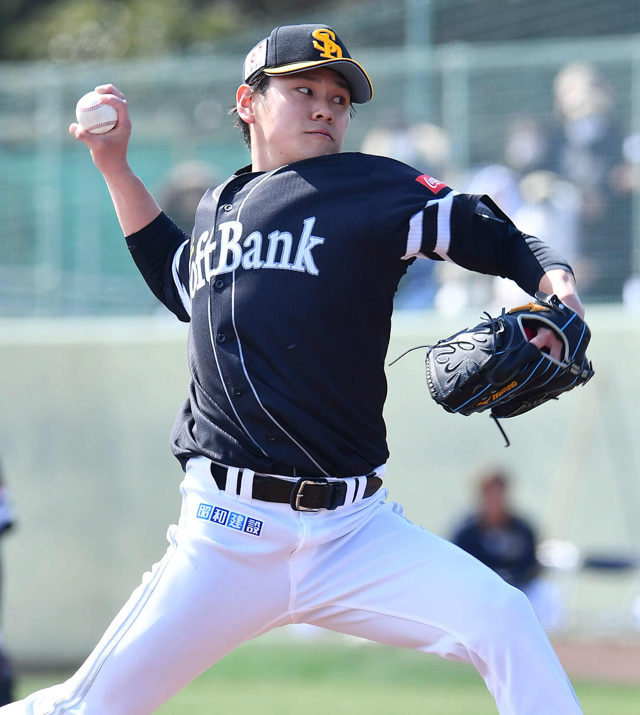 オリックス対ソフトバンク　ソフトバンク先発の伊藤（撮影・岩下翔太）