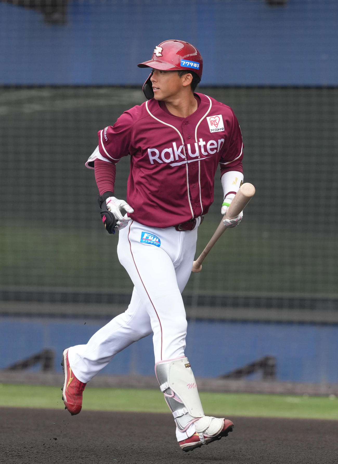 日本ハム対楽天　1回表楽天1死、宗山は遊ゴロに倒れる（撮影・足立雅史）