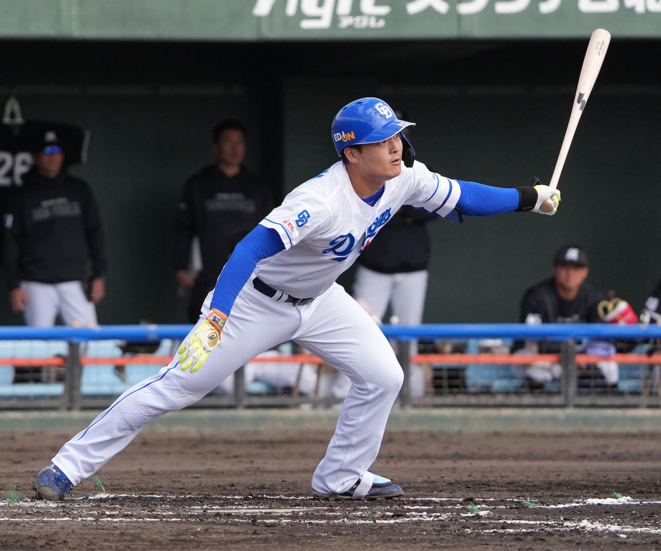 中日石川昂弥（2025年2月22日撮影）