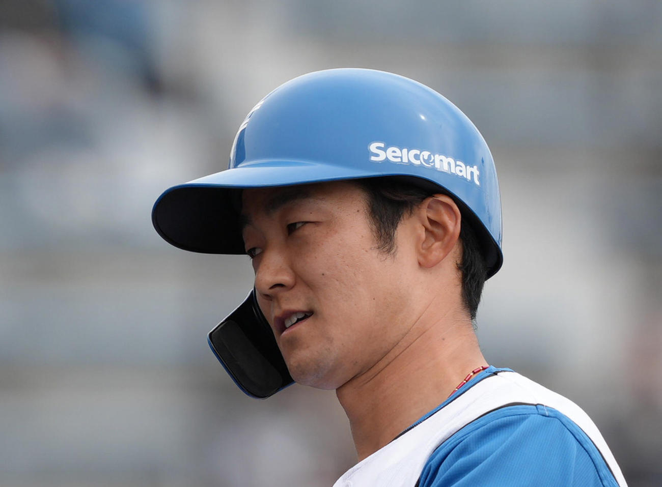 日本ハム石井一成（2025年2月15日撮影）