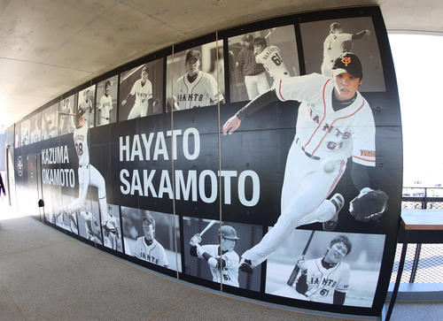 巨人】3月1日開業ジャイアンツタウンスタジアム、報道陣へお披露目