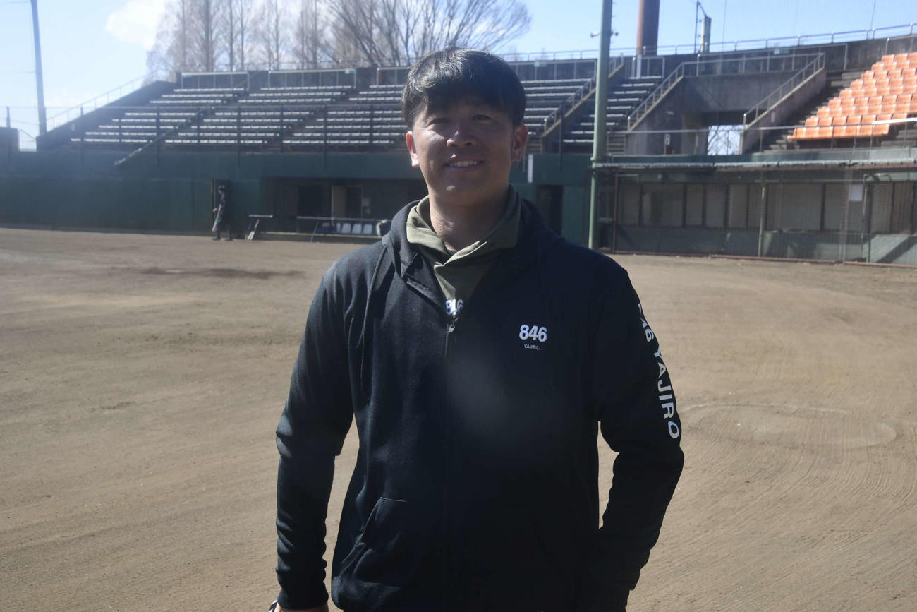 BCリーグの埼玉武蔵ヒートベアーズの清田育宏監督（撮影・平山連）