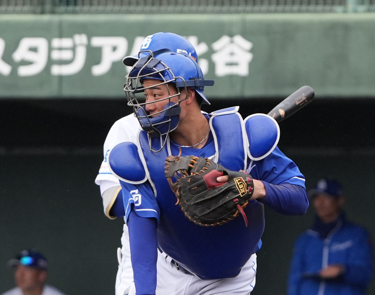中日石伊雄太（2025年2月8日撮影）