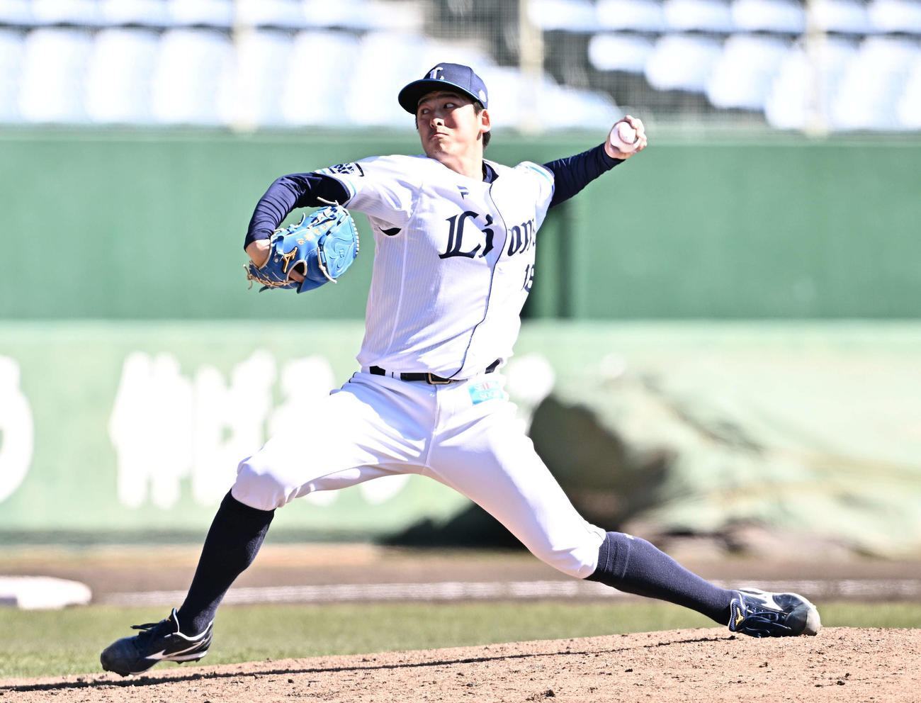 西武隅田知一郎（2025年2月26日撮影）