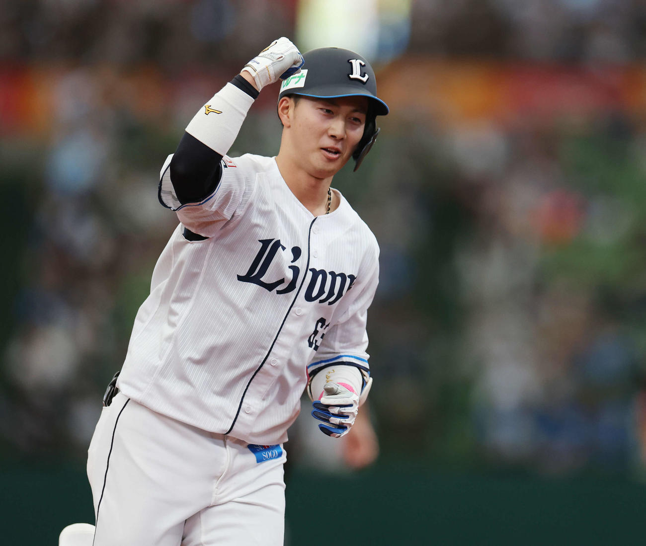 西武長谷川信哉（2024年5月12日撮影）