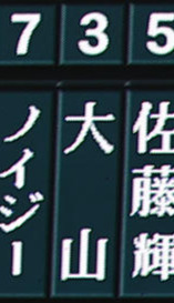 これまでのスコアボード（23年5月28日撮影）