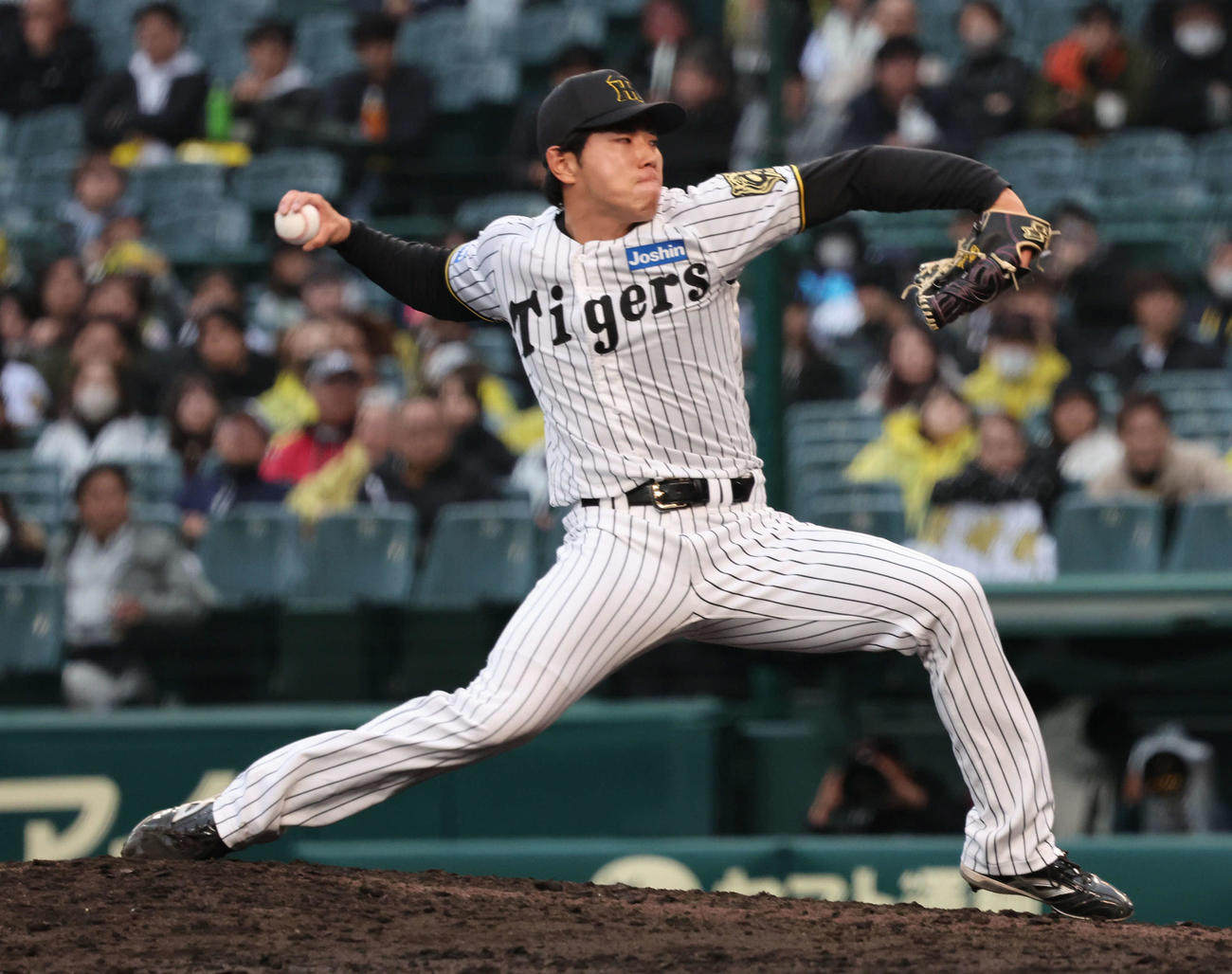 阪神対中日　阪神7番手の工藤（撮影・西尾就之）