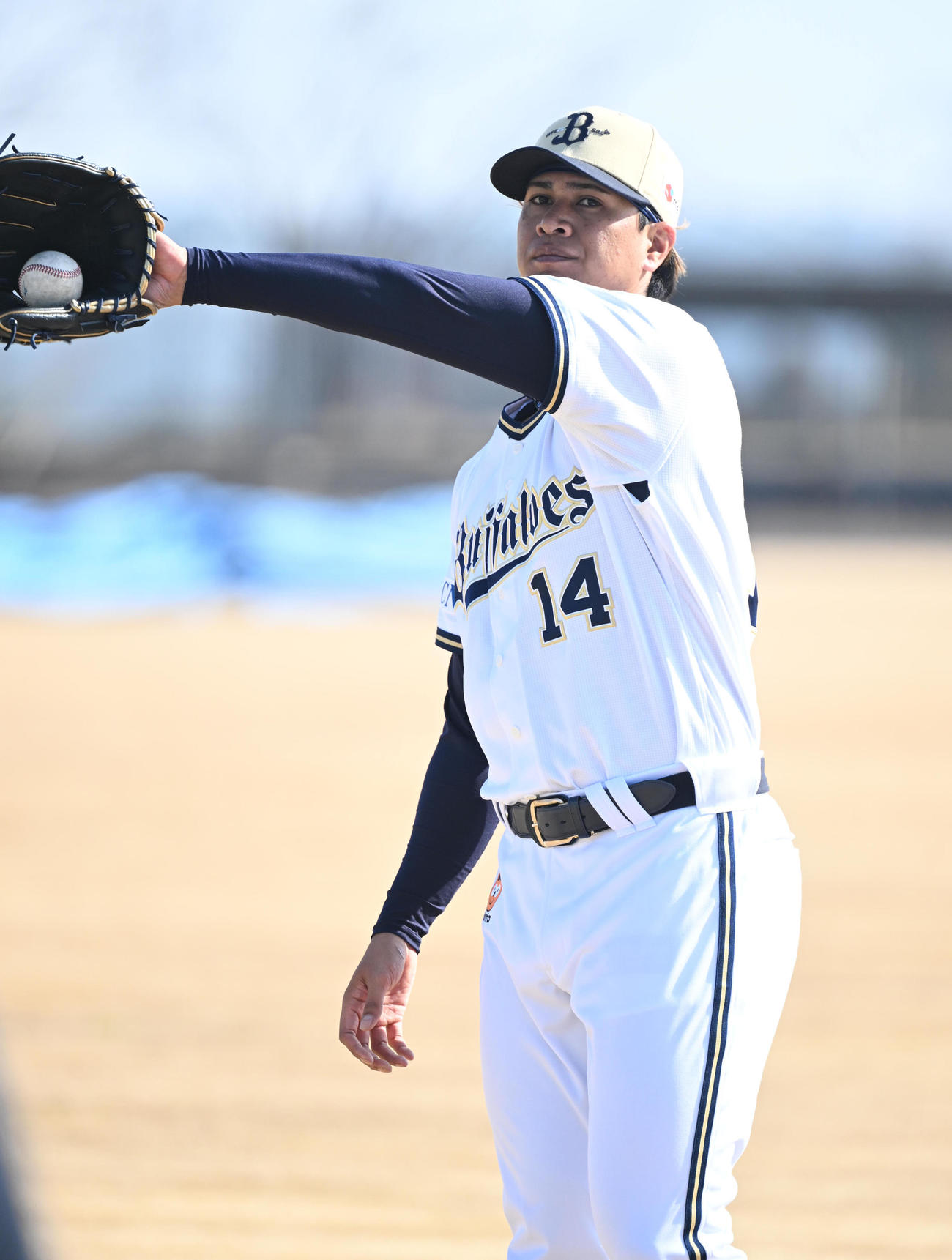 オリックス宇田川優希（2025年2月撮影）