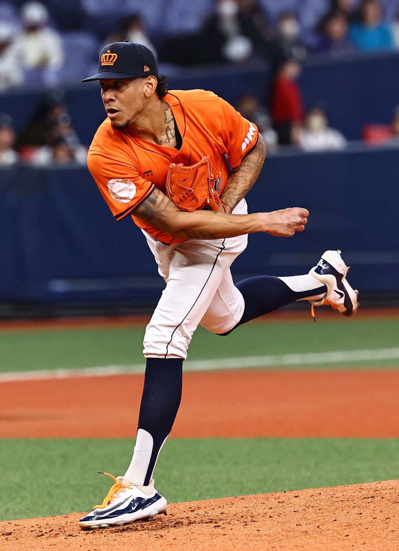 日本対オランダ　オランダ3番手のスルバラン（撮影・上田博志）