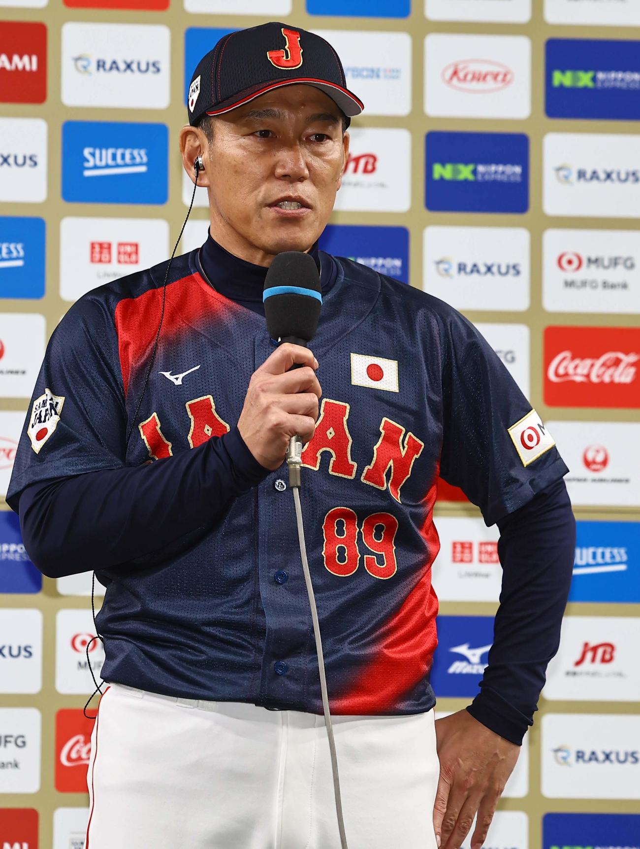井端弘和監督（2025年3月6日撮影）

