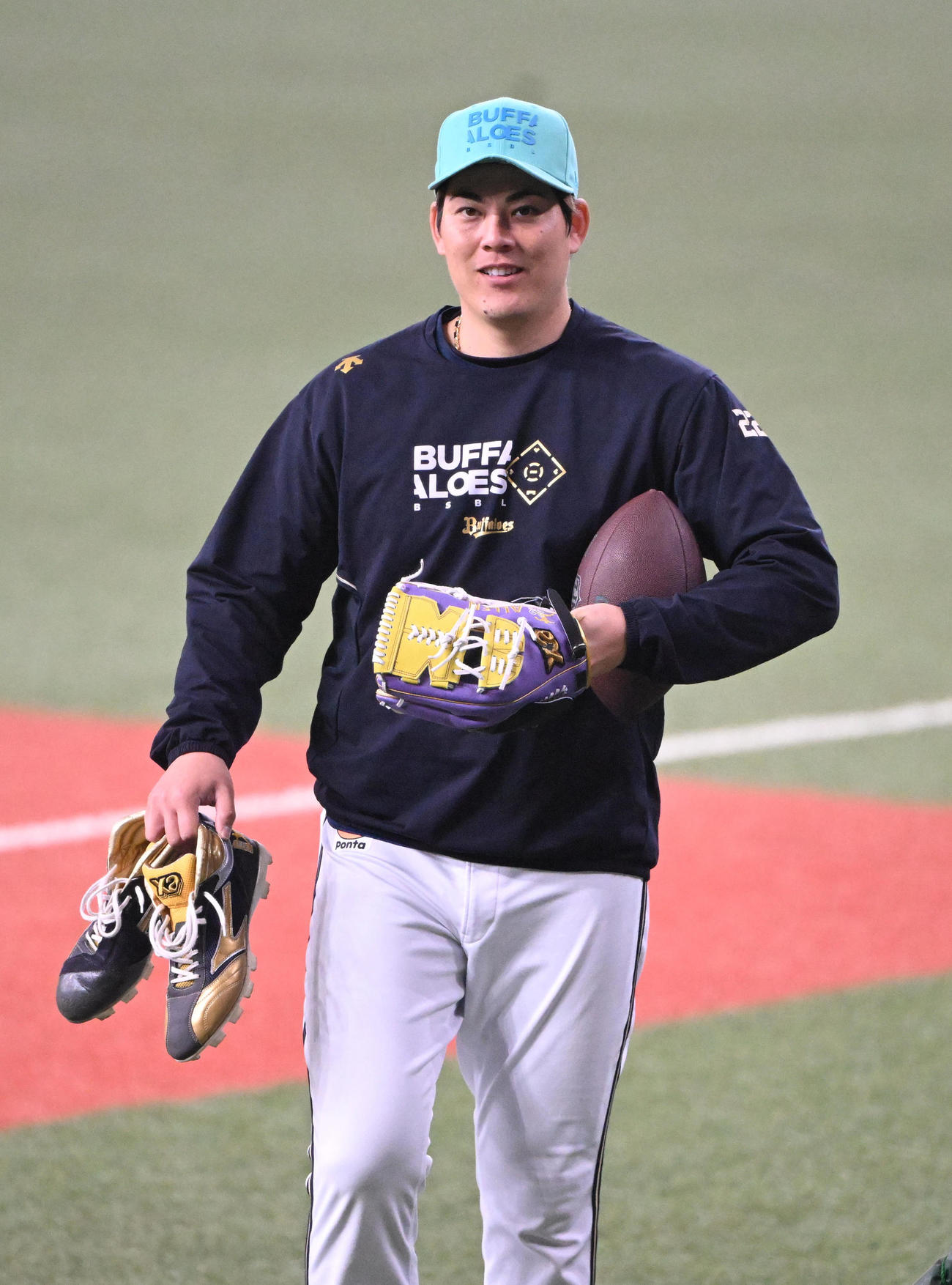 オリックス　九里亜蓮（撮影・和賀正仁）