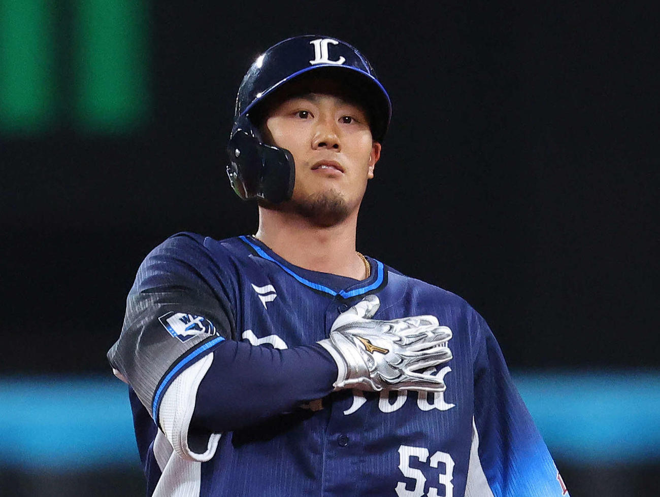 西武牧野翔矢（2025年3月6日撮影）