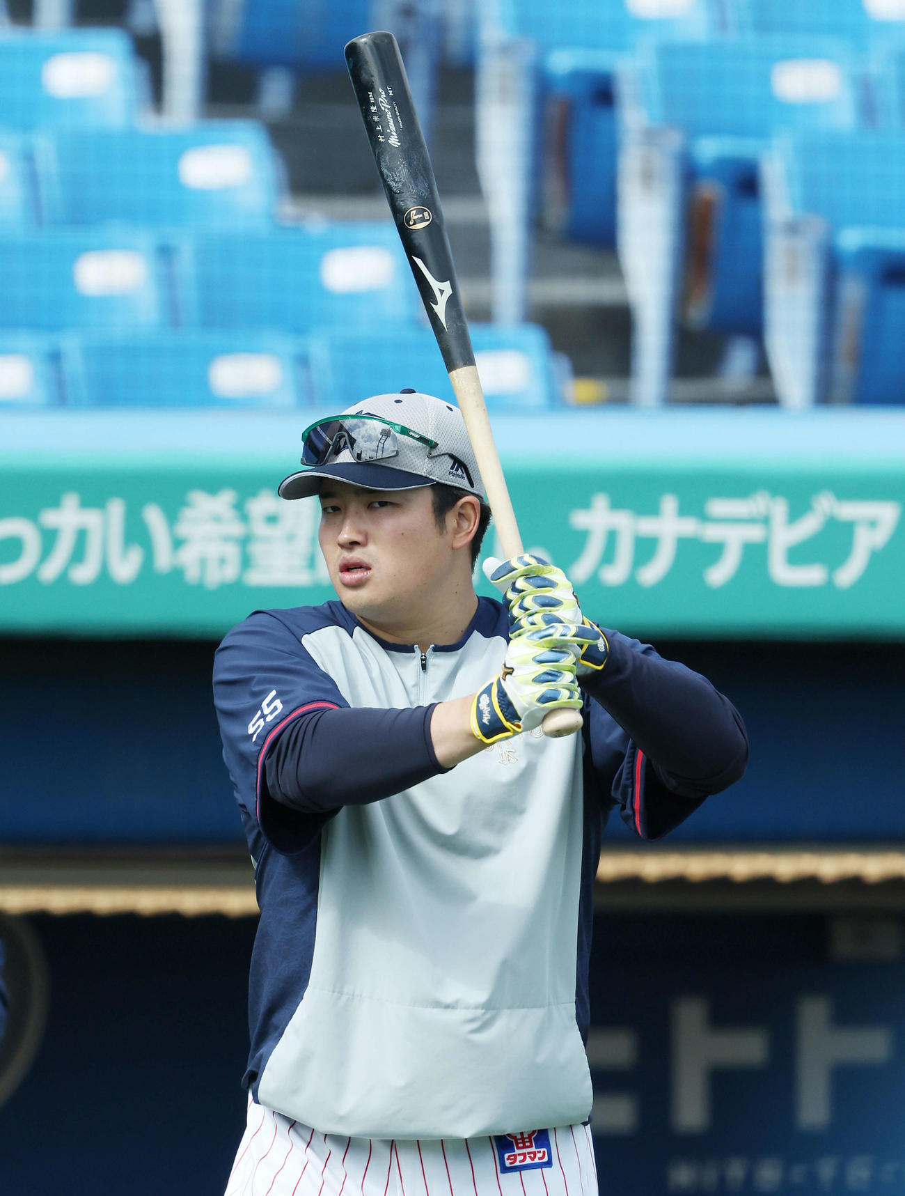 ヤクルト村上宗隆（2025年3月14日撮影）