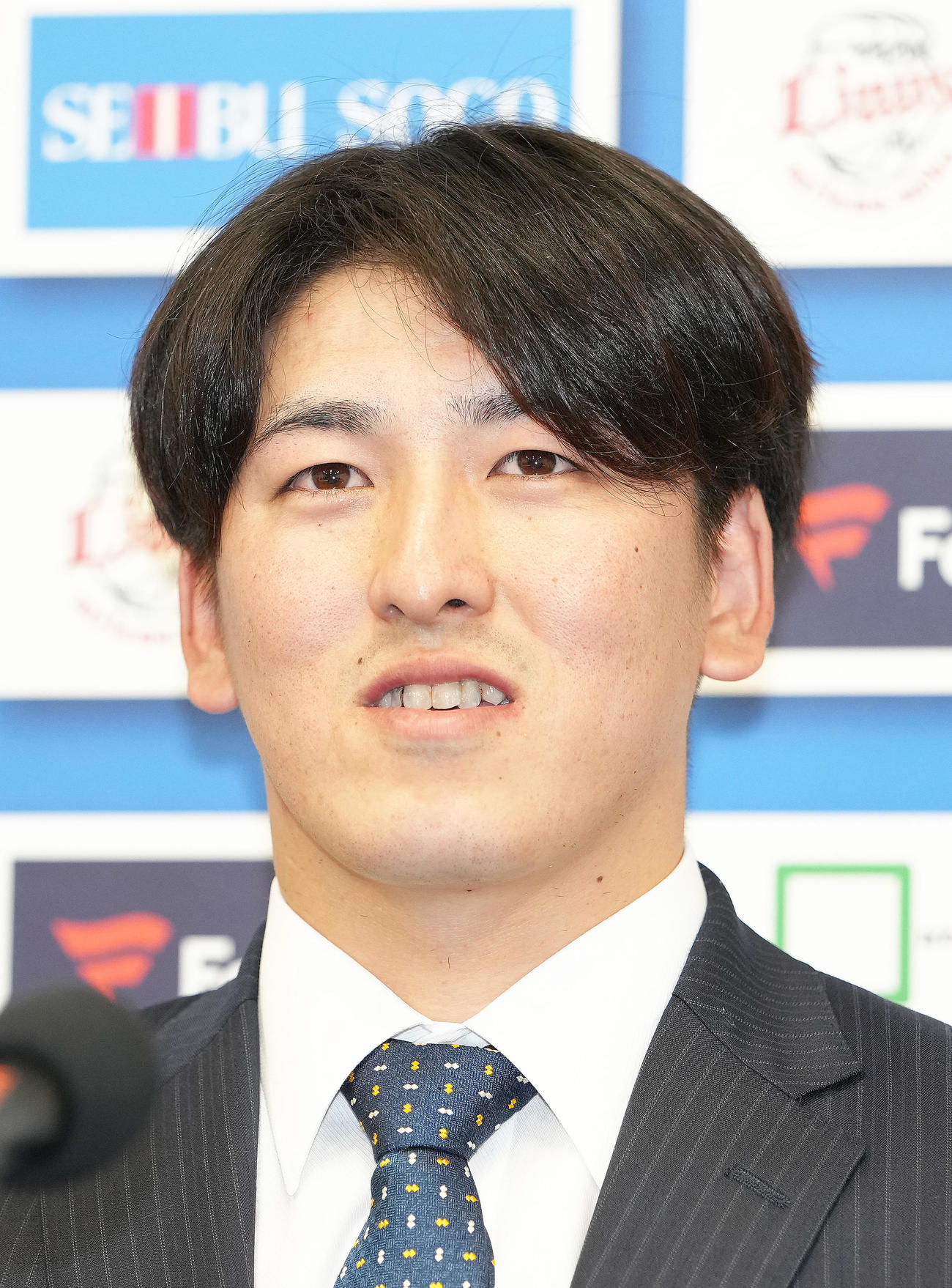 西武隅田知一郎（2024年12月撮影）