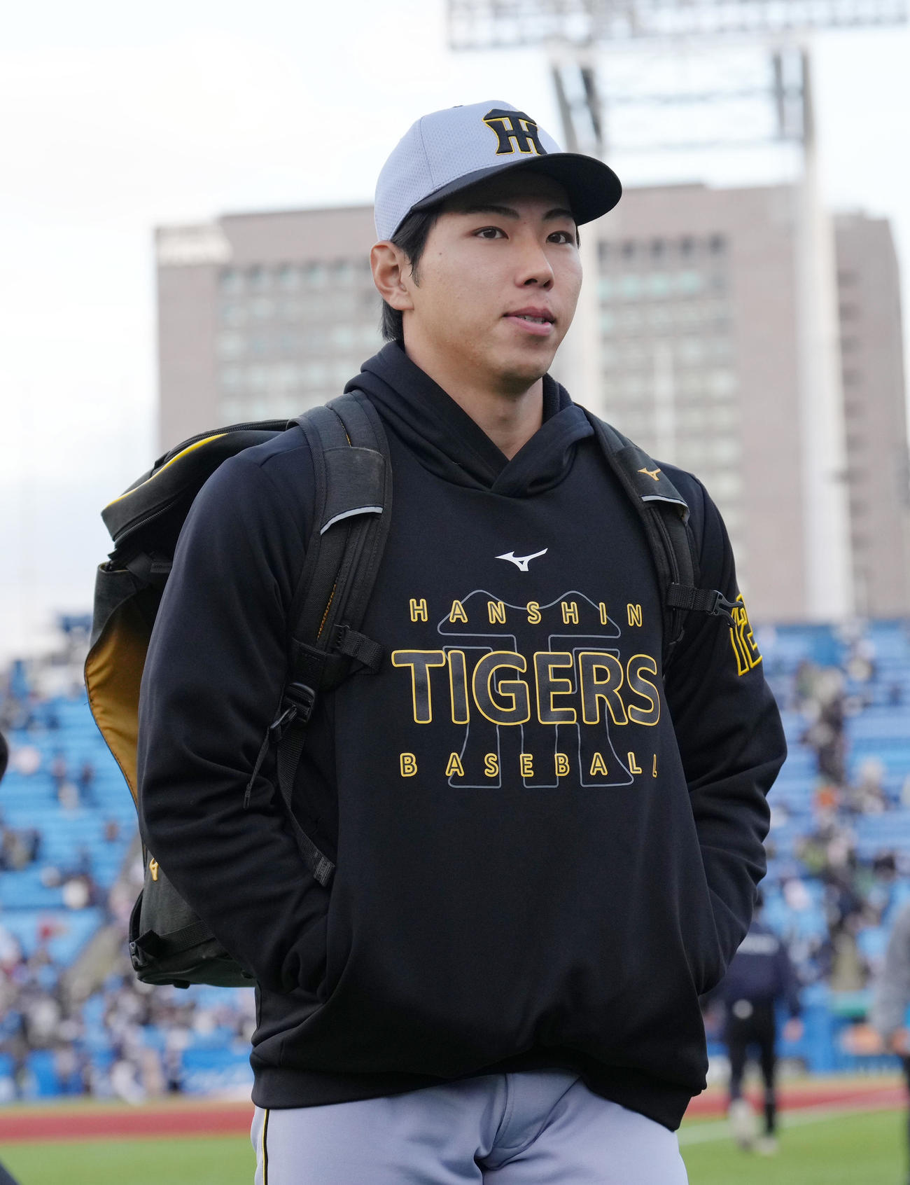 ヤクルト対阪神　試合を終え、引き揚げる阪神工藤（撮影・足立雅史）