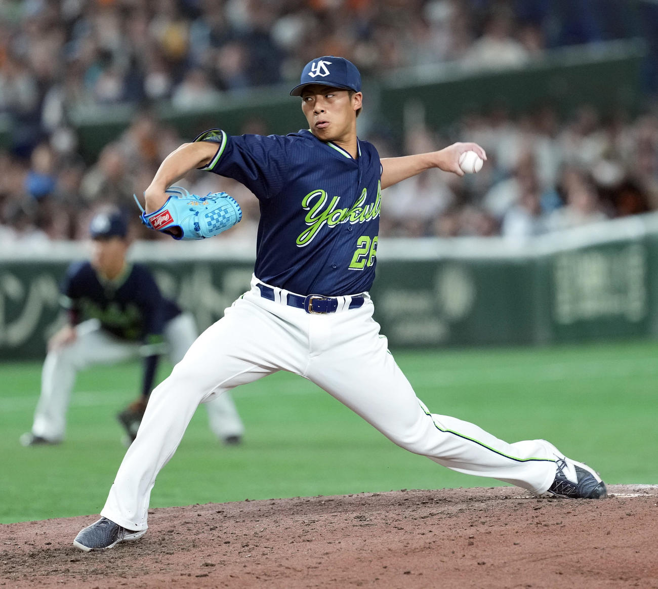 ヤクルト山野太一（2025年3月2日撮影）