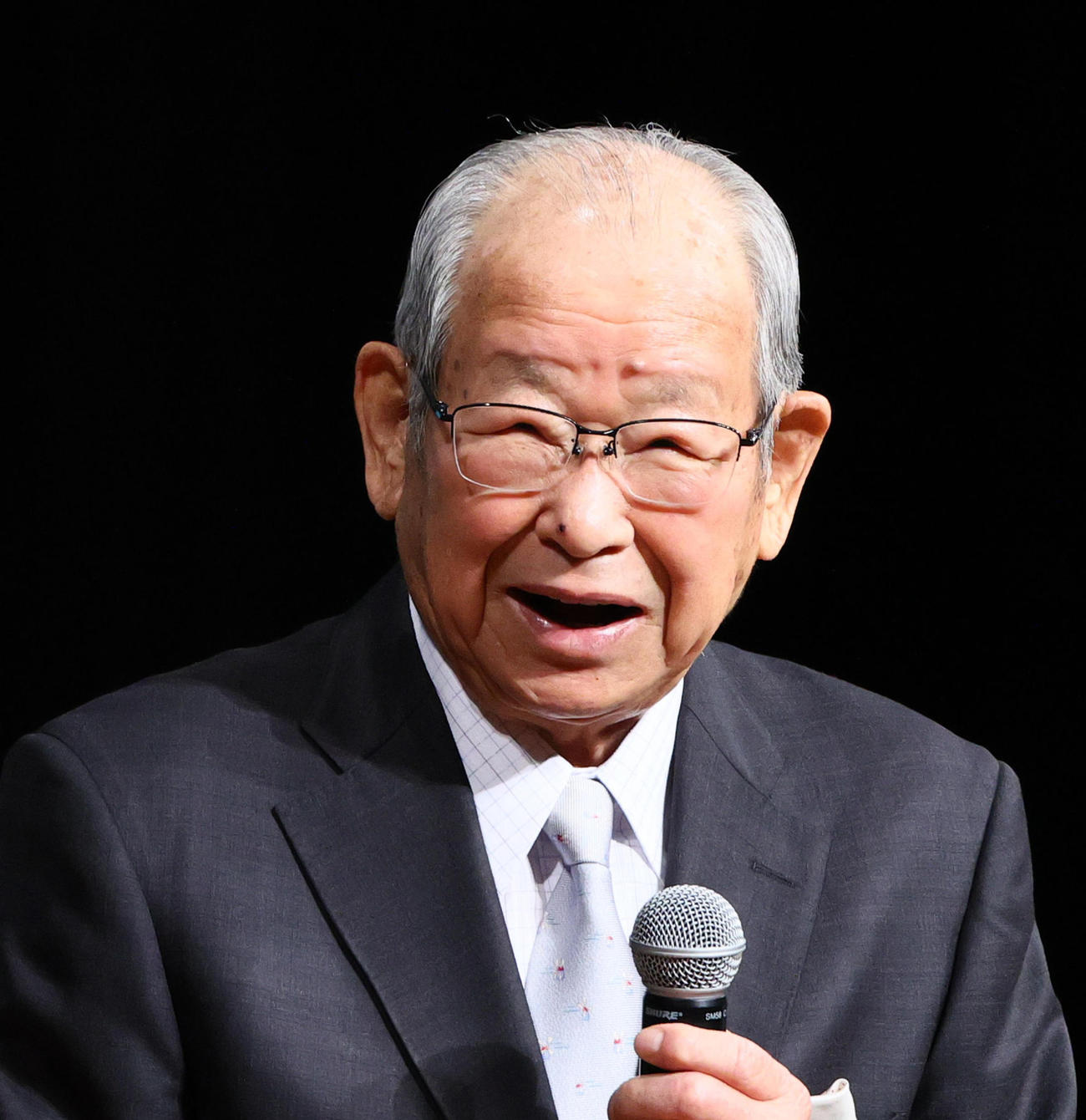 吉田義男さん（2024年3月撮影）