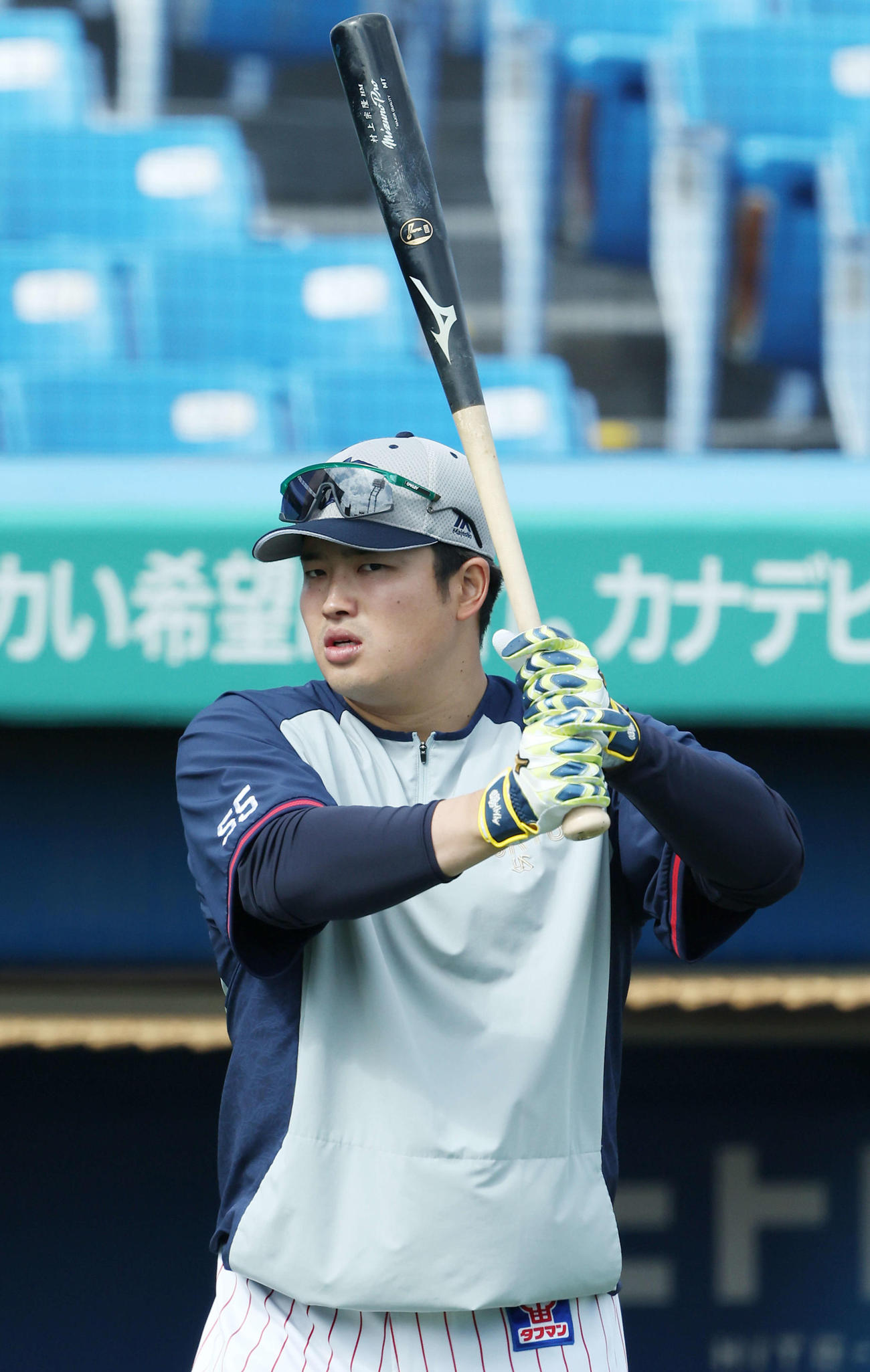 ヤクルト村上宗隆（2025年3月14日撮影）