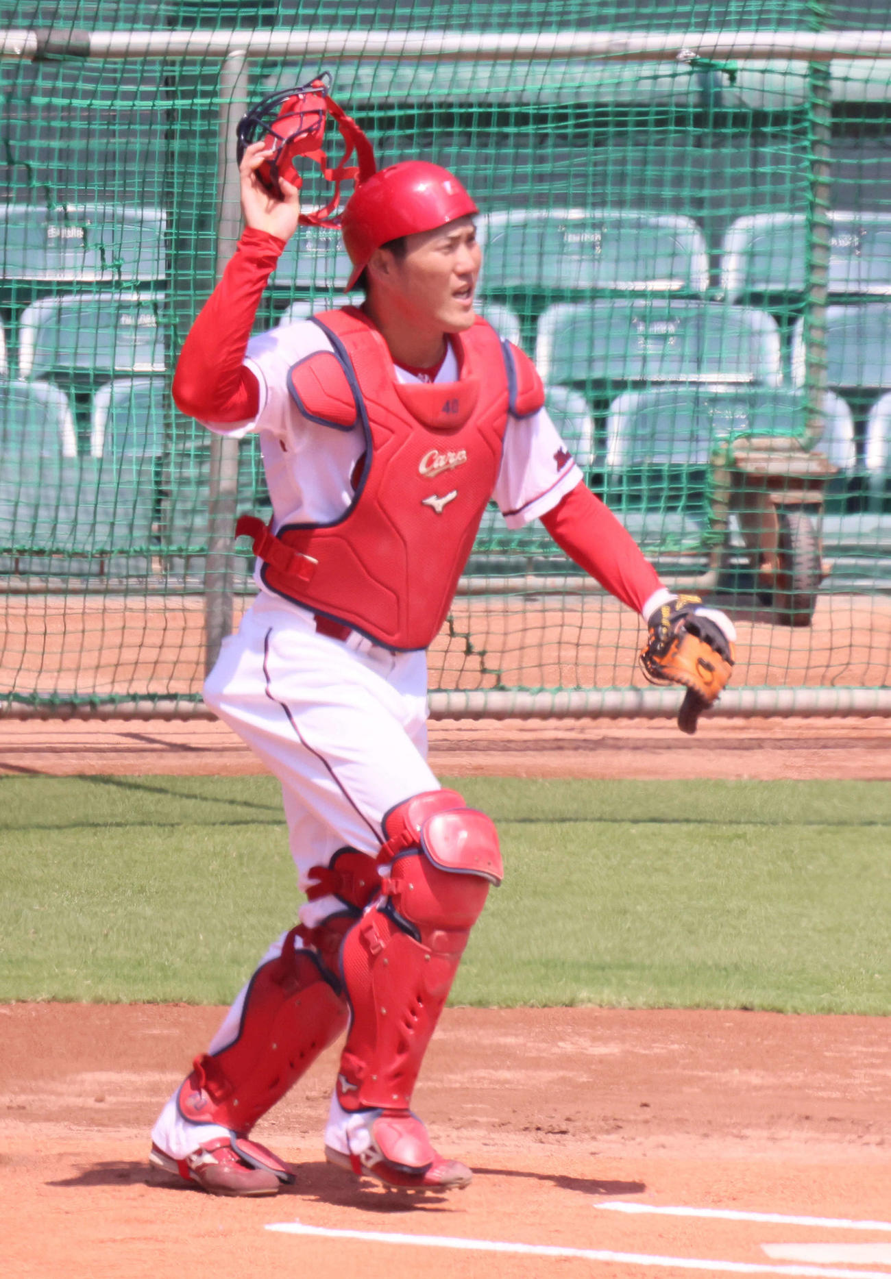 広島磯村嘉孝（2023年7月21日撮影）