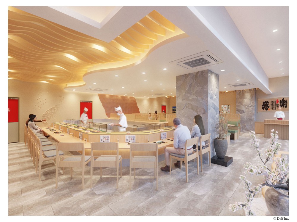 Fビレッジに6月中旬ごろに誕生する新たな飲食商業施設「SUNNY TERRACE（サ
ニーテラス）」にオープンする函太郎