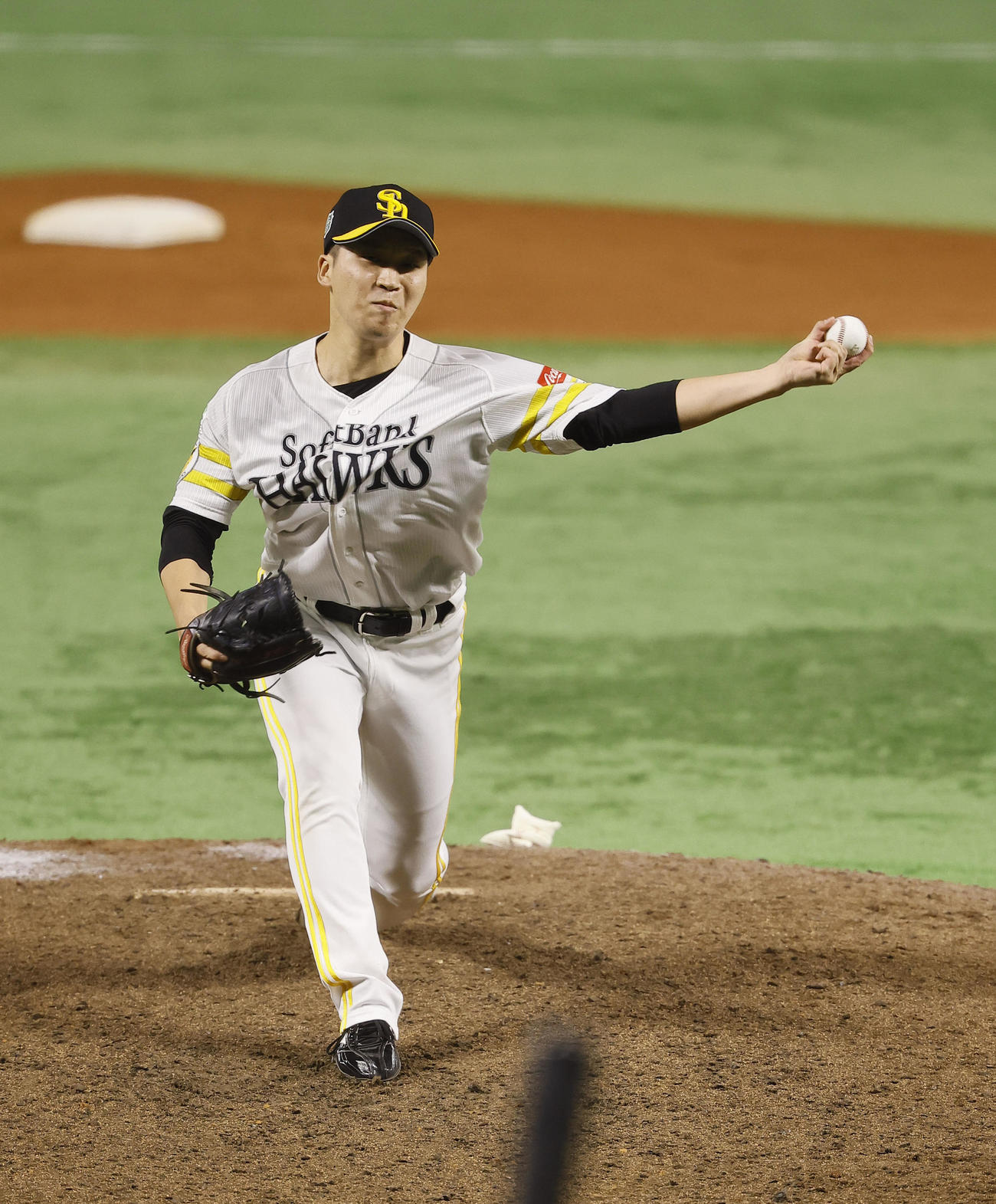 ソフトバンク長谷川威展（24年10月撮影）