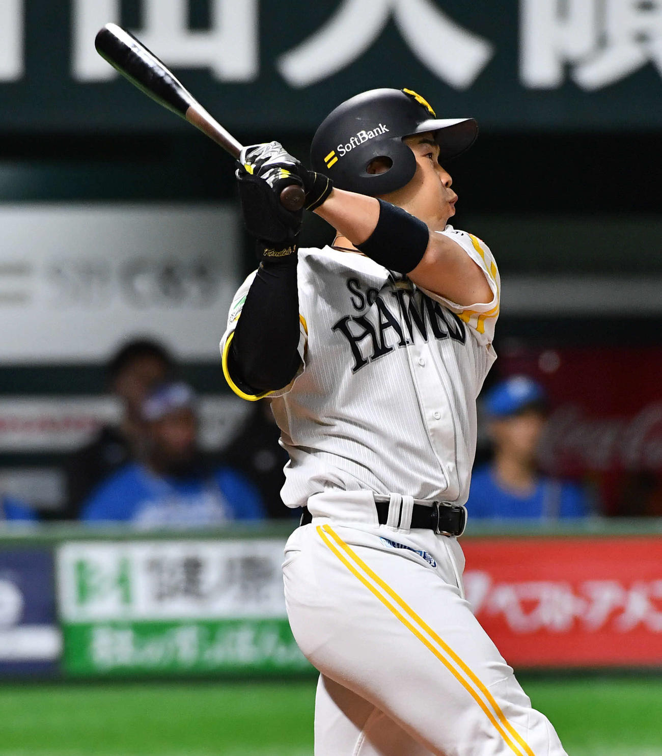 ソフトバンク近藤健介（2025年3月14日撮影）