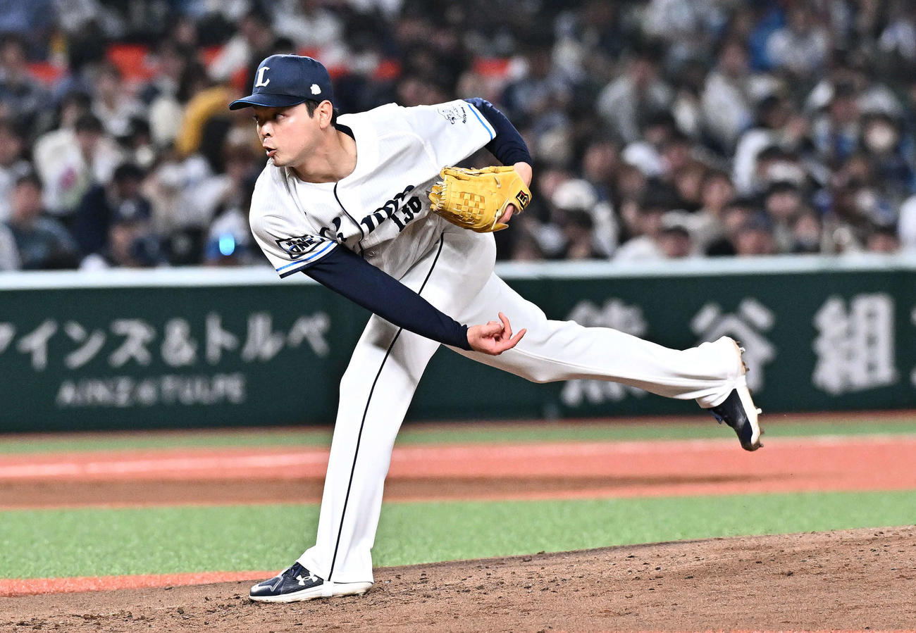 西武黒木優太（2025年3月22日撮影）