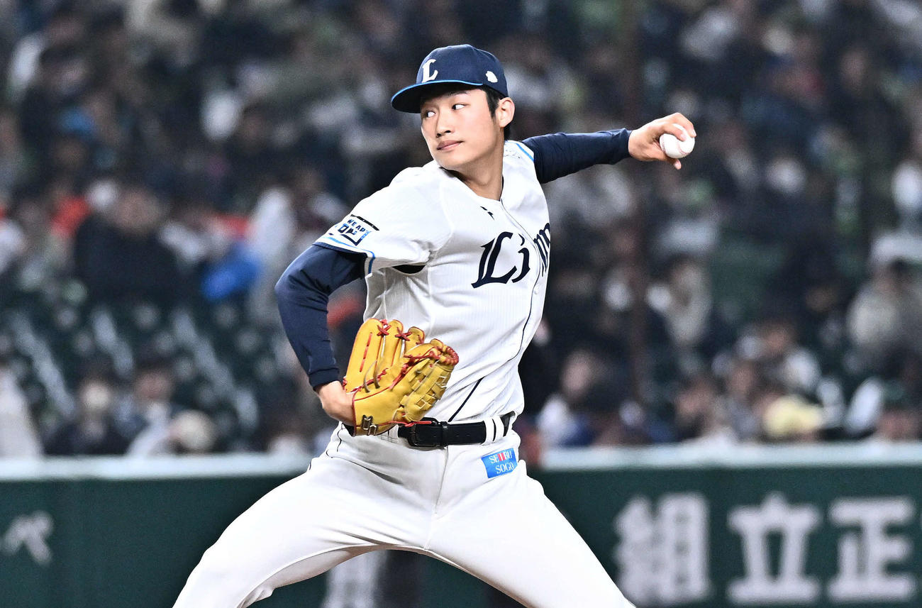 西武羽田慎之介（2025年3月21日撮影）