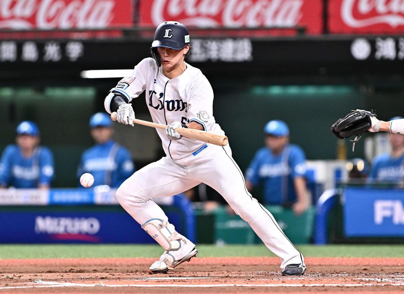 西武西川愛也（2024年10月1日撮影）