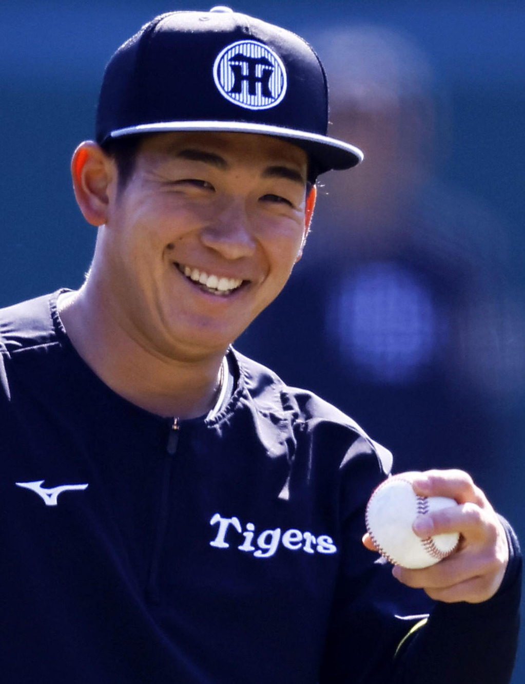 阪神伊原陵人（2025年3月10日撮影）
