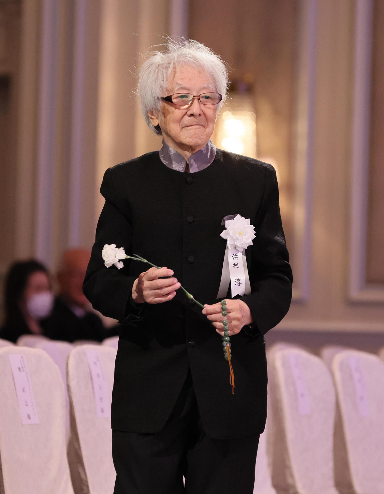 吉田義男さんお別れの会で献花した浜村淳