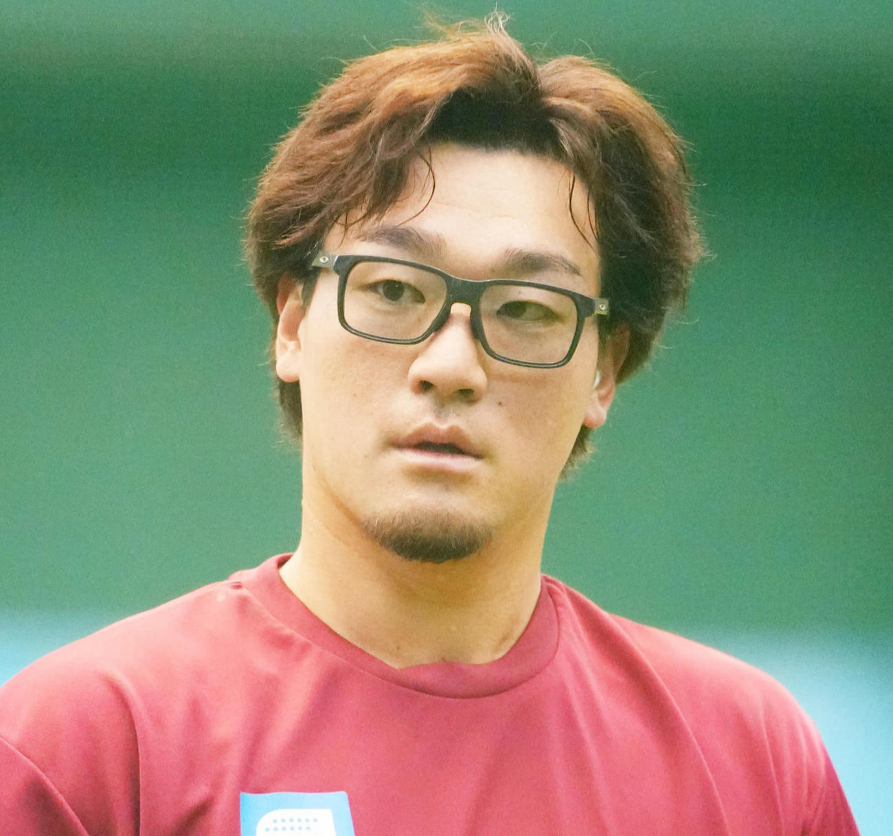 楽天安田悠馬（2025年3月11日撮影）