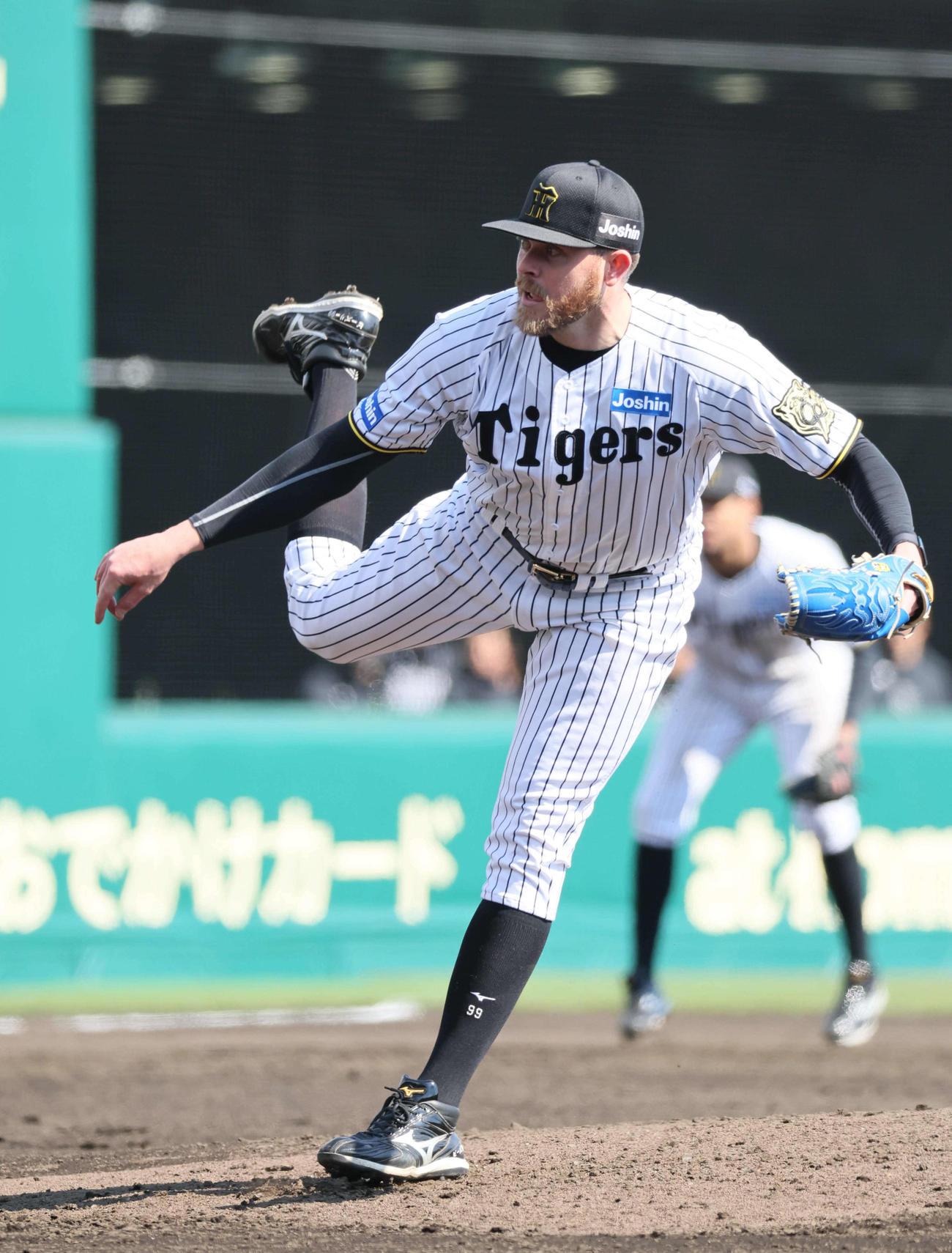 阪神ジェレミー・ビーズリー（2025年3月20日撮影）