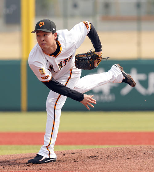 巨人】山崎伊織が開幕ローテ入り、2軍戦4回1失点「球自体は今日が一