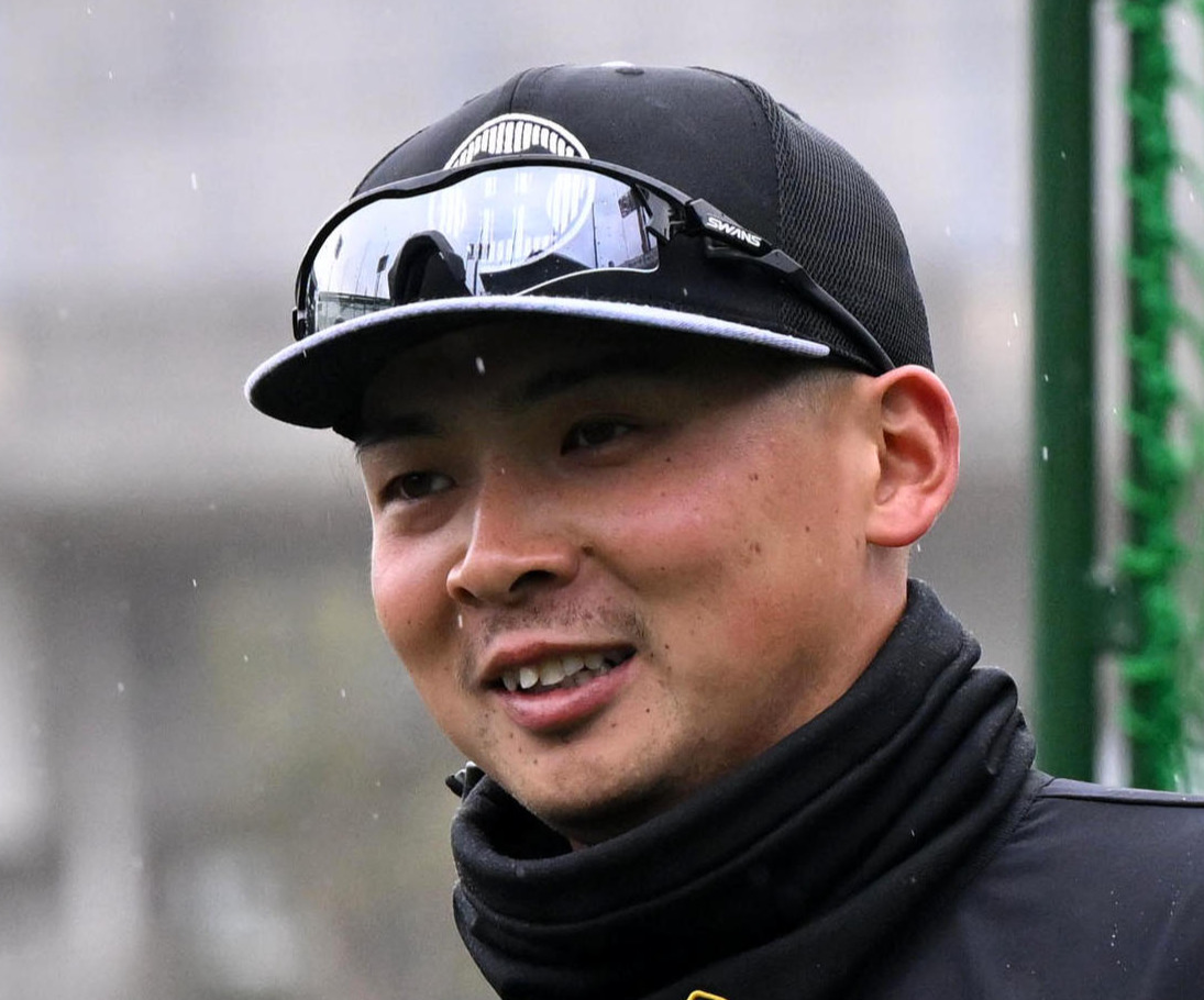阪神井上広大（2025年2月撮影）