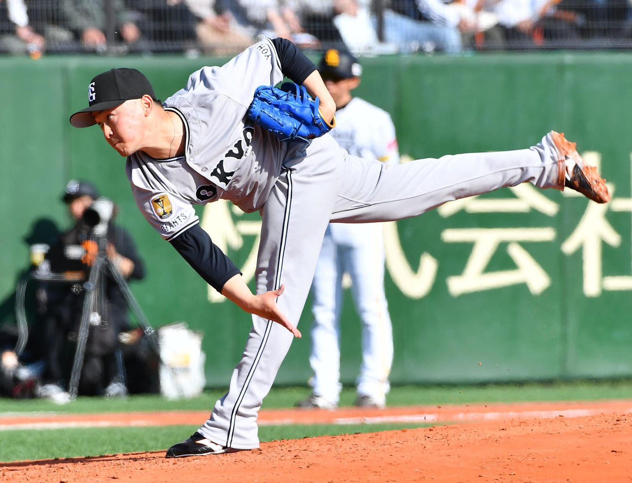 巨人戸田懐生（2025年3月11日撮影）
