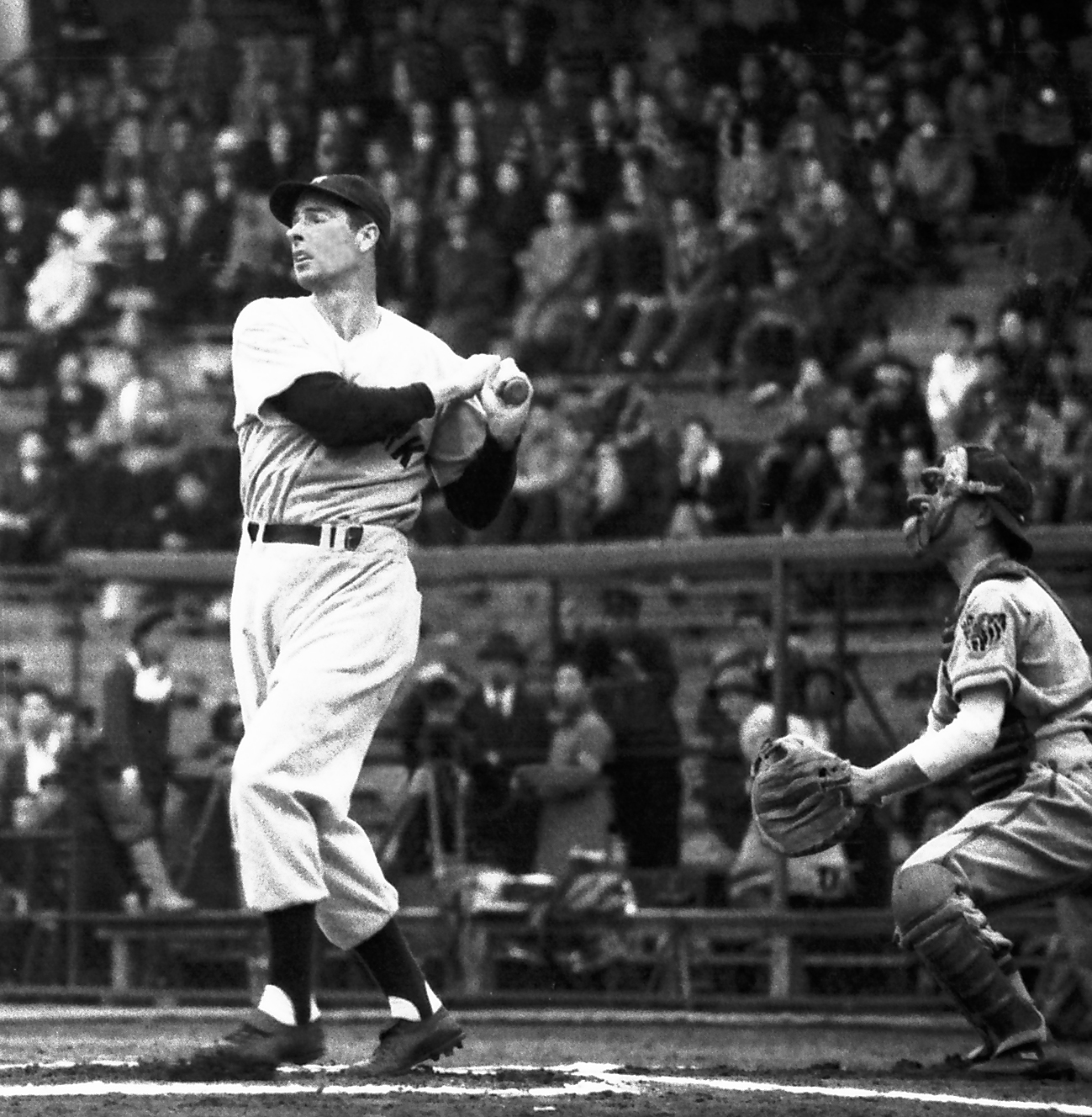 ヤンキースのJ・ディマジオ（1950年11月撮影）