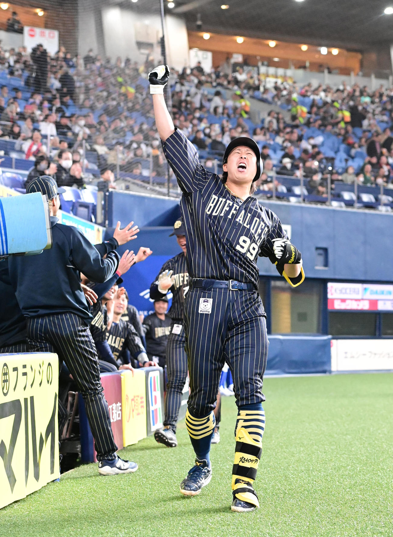 オリックス杉本裕太郎（2025年3月撮影）