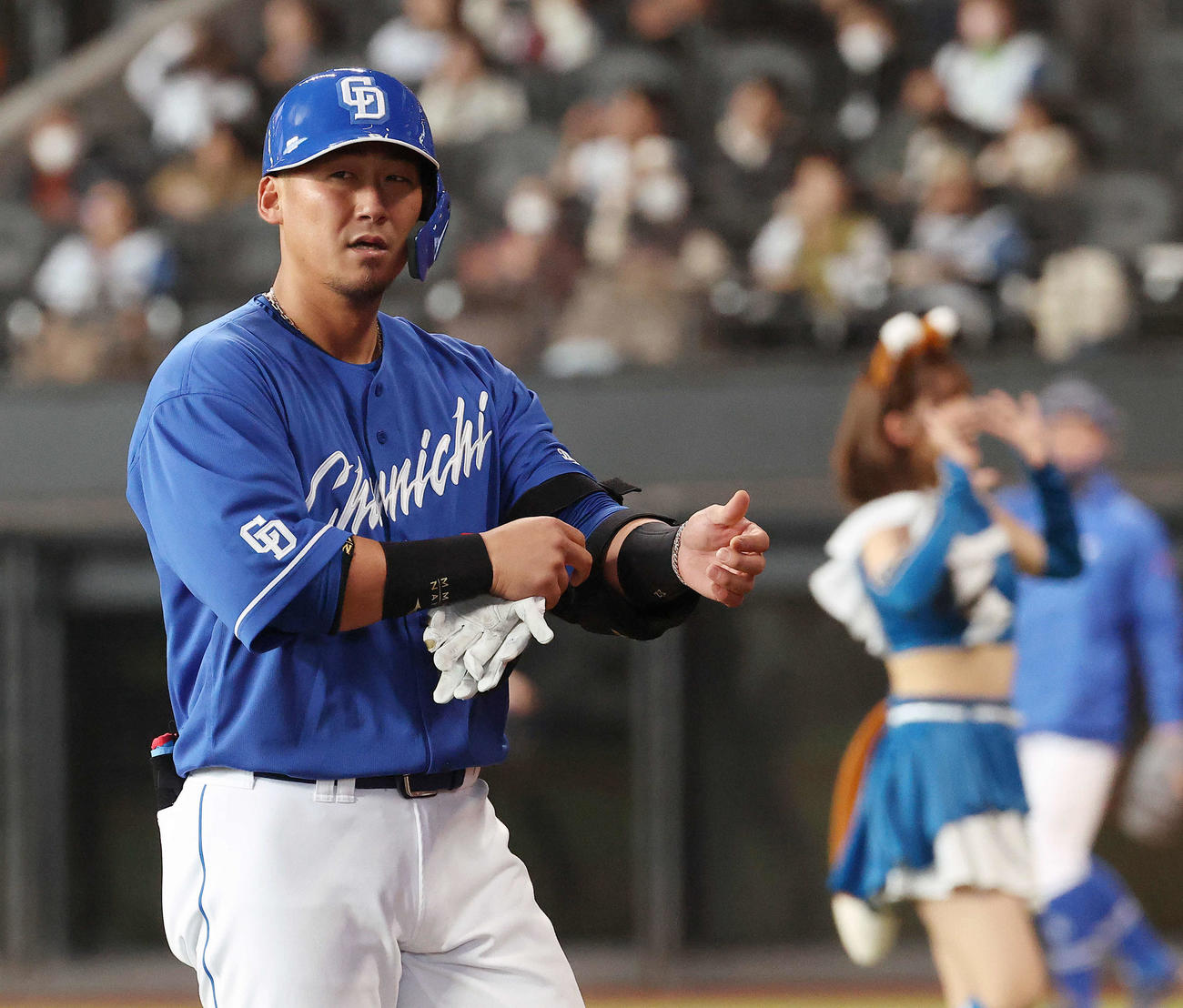 中田翔（2025年3月8日撮影）