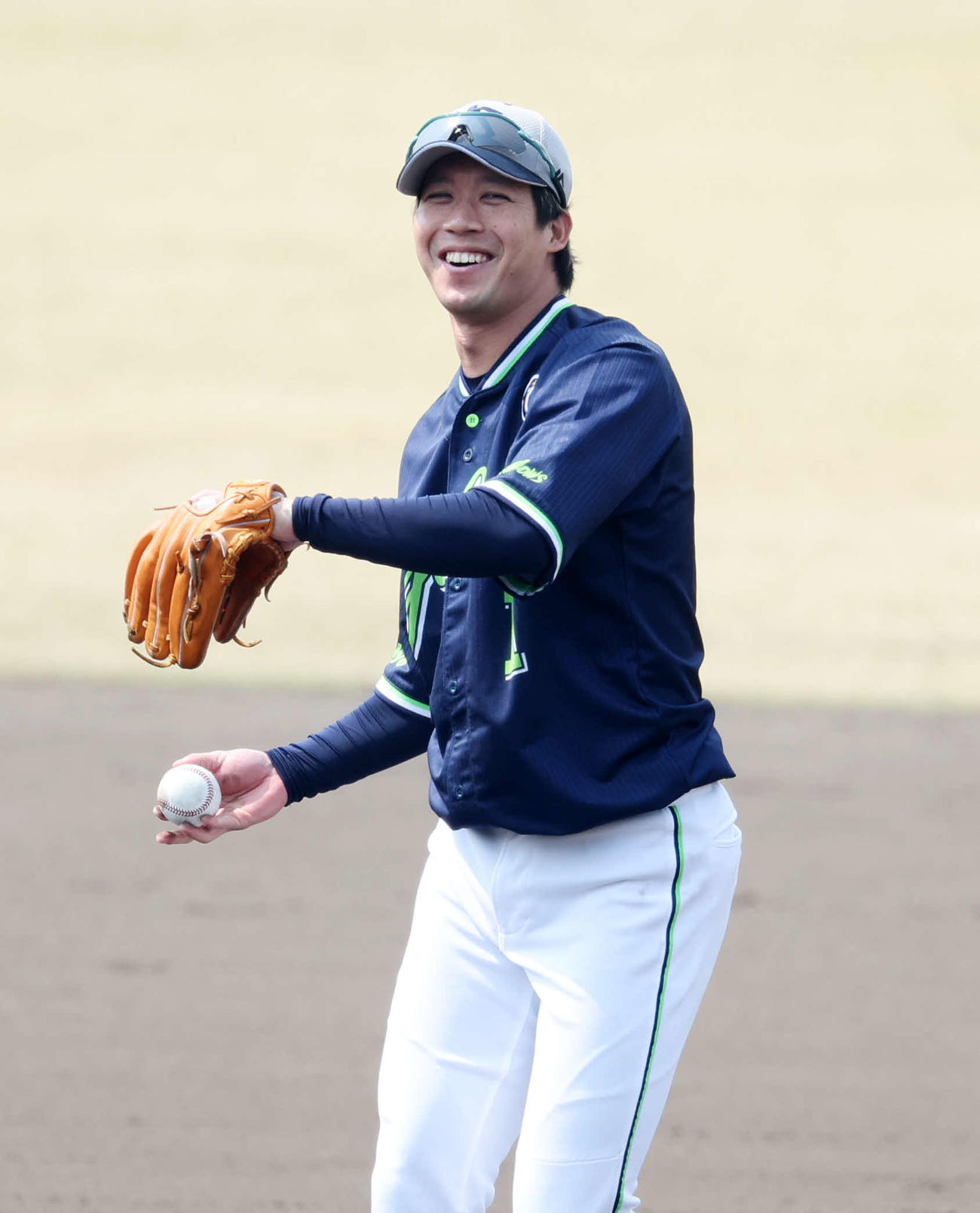 山田哲人（2025年3月26日撮影）　