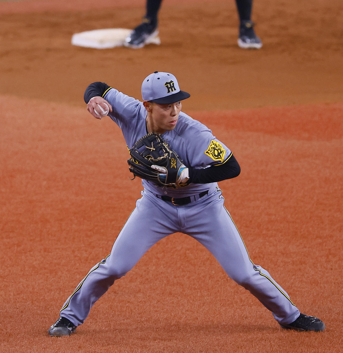 阪神佐野大陽（2025年3月撮影）