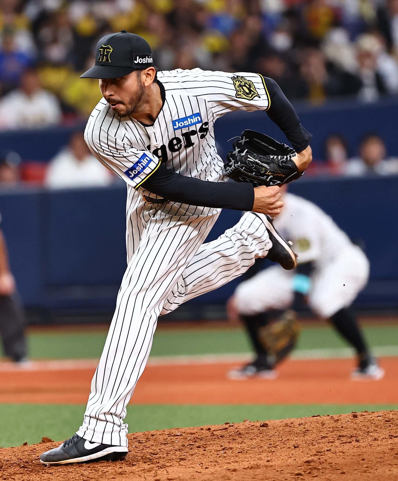 阪神対DeNA　阪神4番手のゲラ（撮影・上田博志）