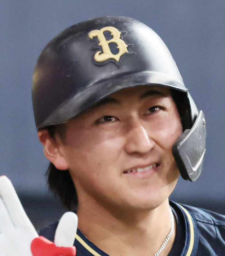 オリックス紅林弘太郎（2025年3月22日撮影）