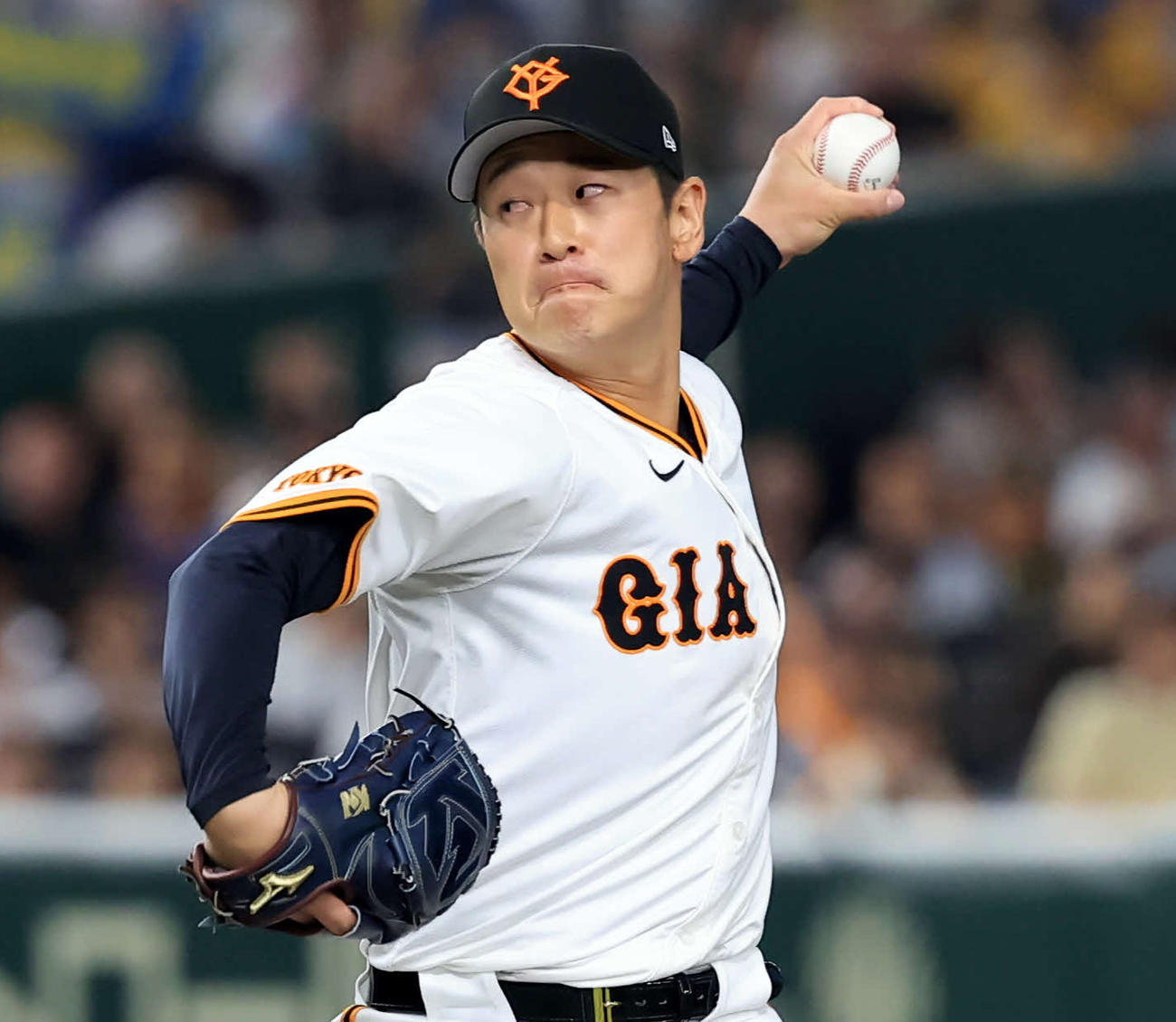 巨人中川皓太（2024年7月撮影）