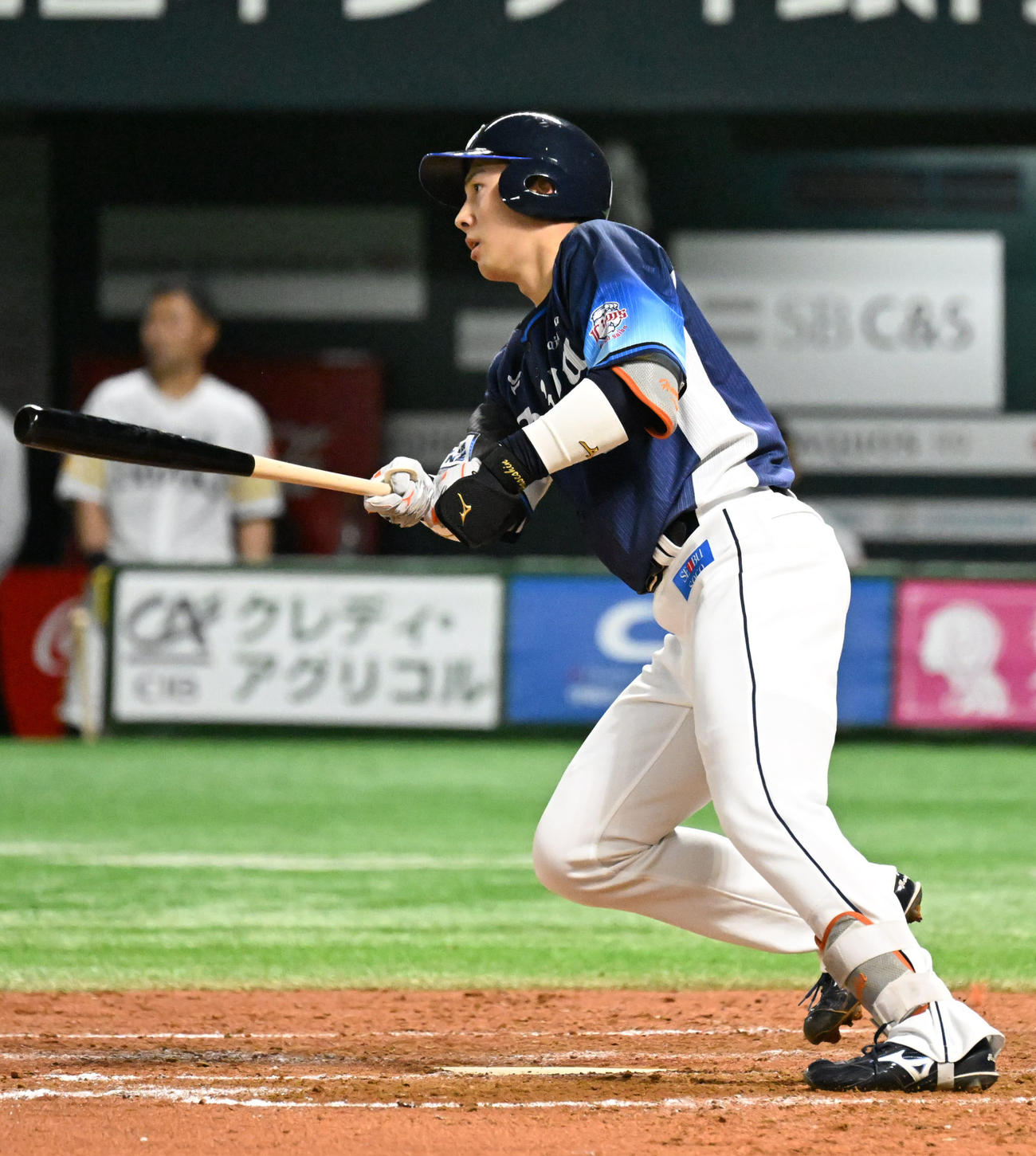 西武長谷川信哉（2025年4月4日撮影）
