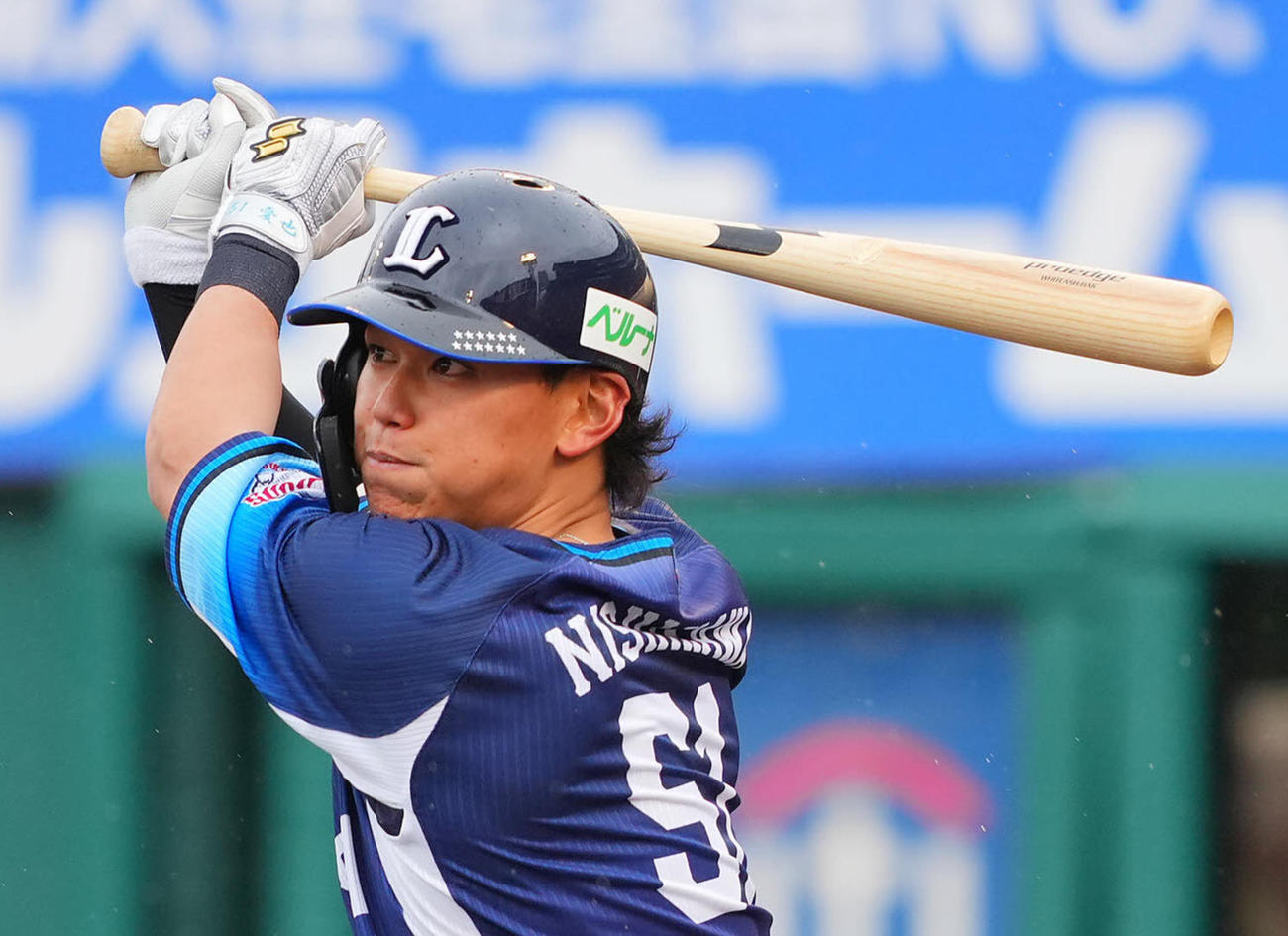 西武西川愛也（2025年4月3日撮影）